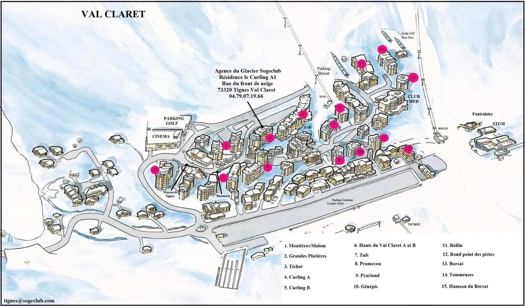 Apartment Les Hauts Du Val Claret A - Au Coeur De La Station Proche Des Pistes Mae-1234 Tignes France